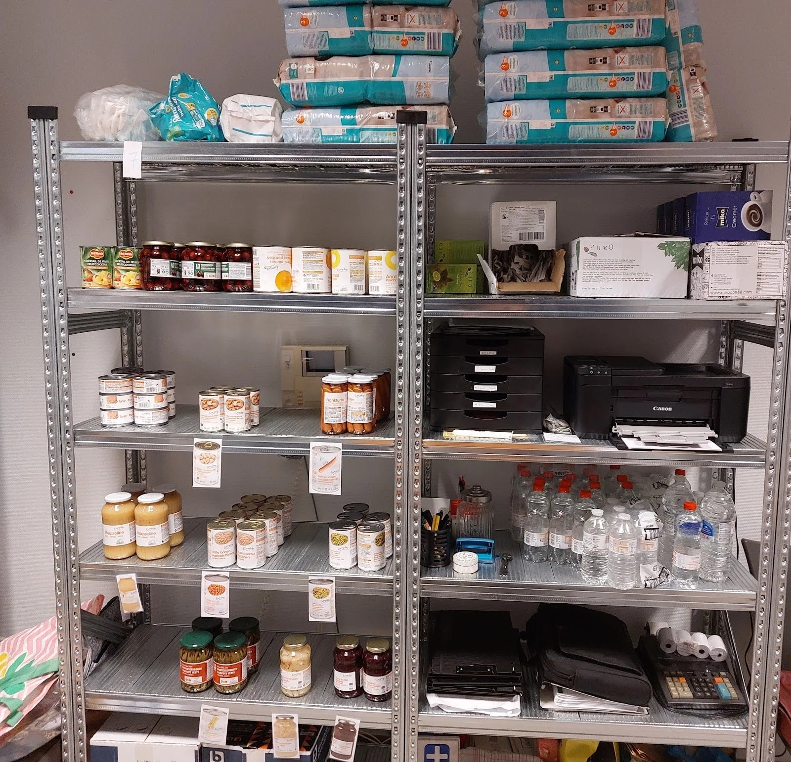 Algemene goederen opslagruimte